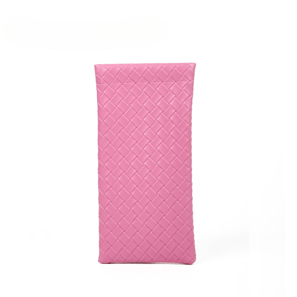 Wholesale Woven PU Eyewear Storage Bags